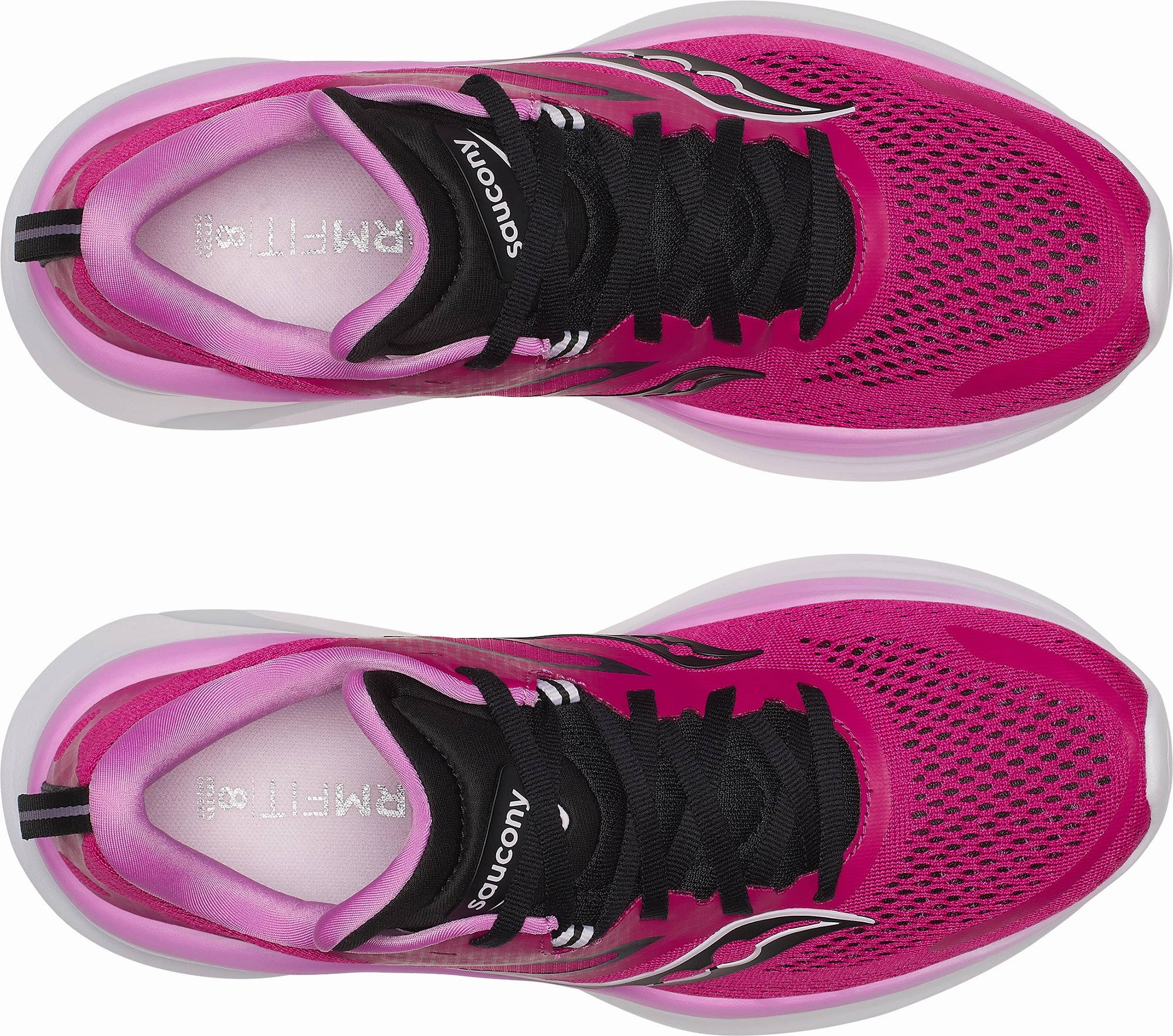 Saucony Omni 22 Womens Running Shoes - Pink Balanced Fit Runners