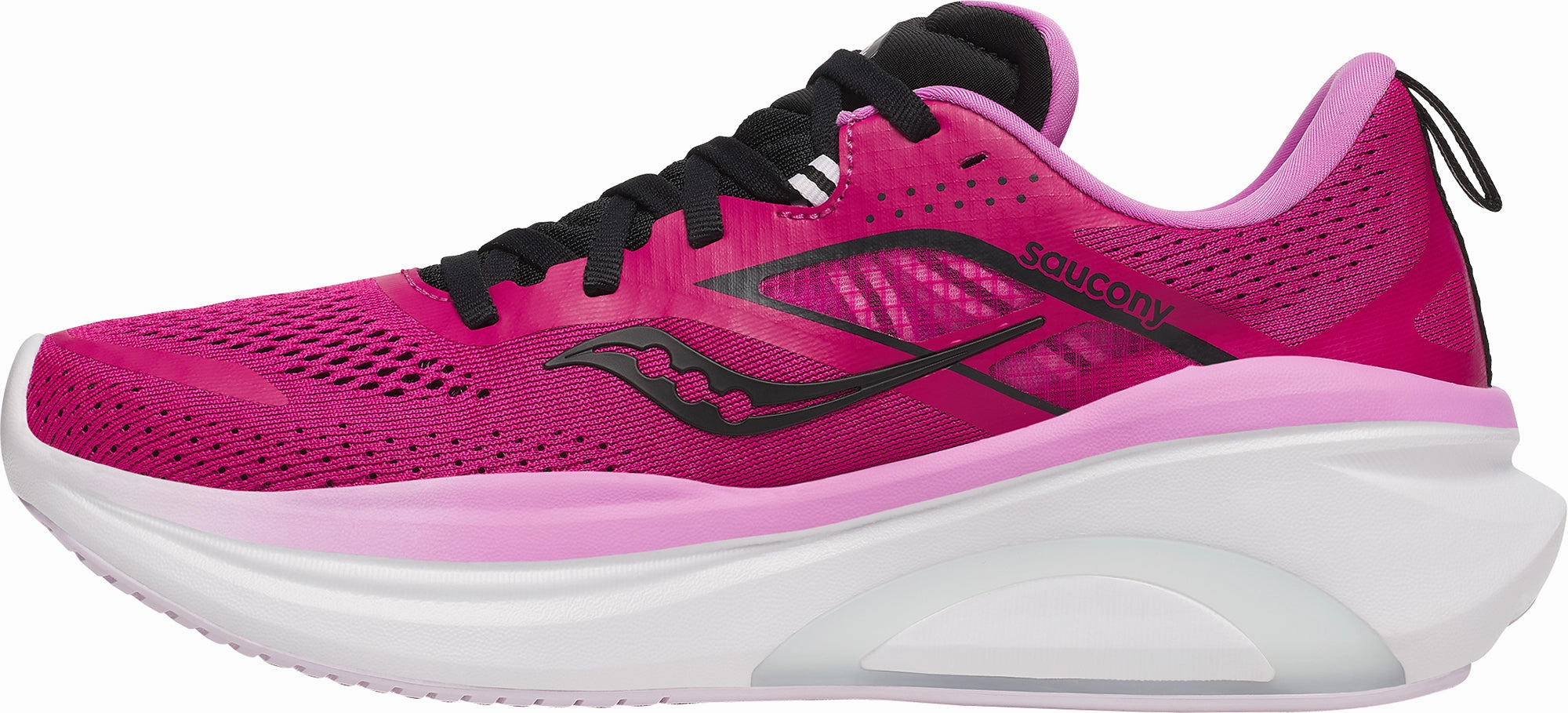 Saucony Omni 22 Womens Running Shoes - Pink Balanced Fit Runners