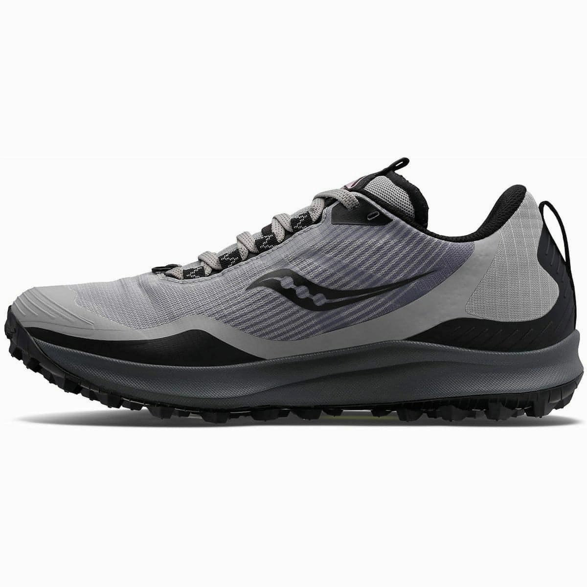 Saucony Peregrine 12 GORE-TEX Womens Trail Running Shoes - Grey Off-Road Grip Sneakers
