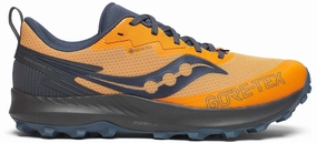 Saucony Peregrine 14 GORE-TEX Mens Trail Running Shoes - Orange Saucony Peregrine runners