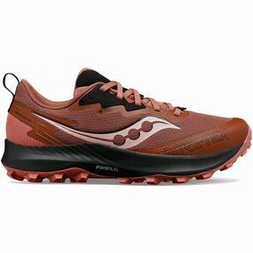 Saucony Peregrine 14 GORE-TEX Womens Trail Running Shoes - Red Saucony shoe variations