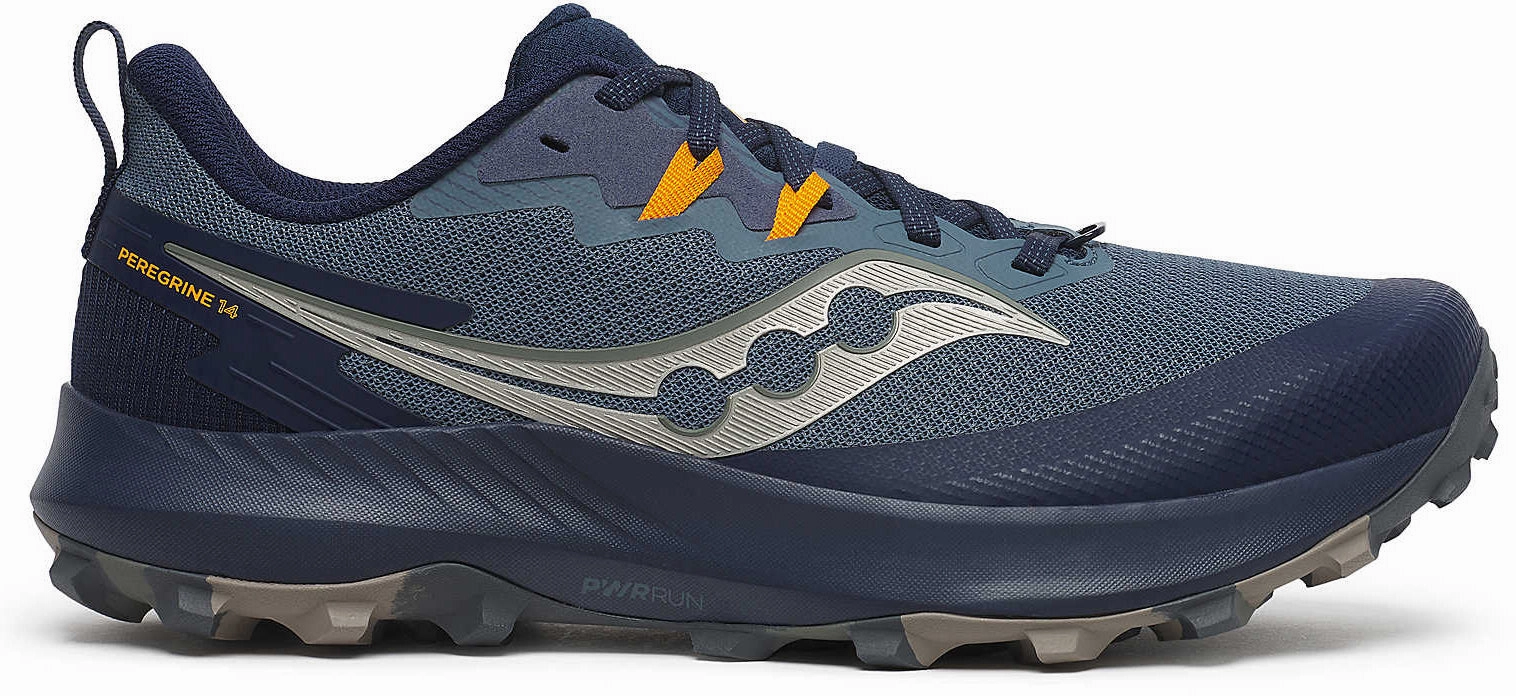 Saucony Peregrine 14 Mens Trail Running Shoes - Blue Saucony Peregrine runners