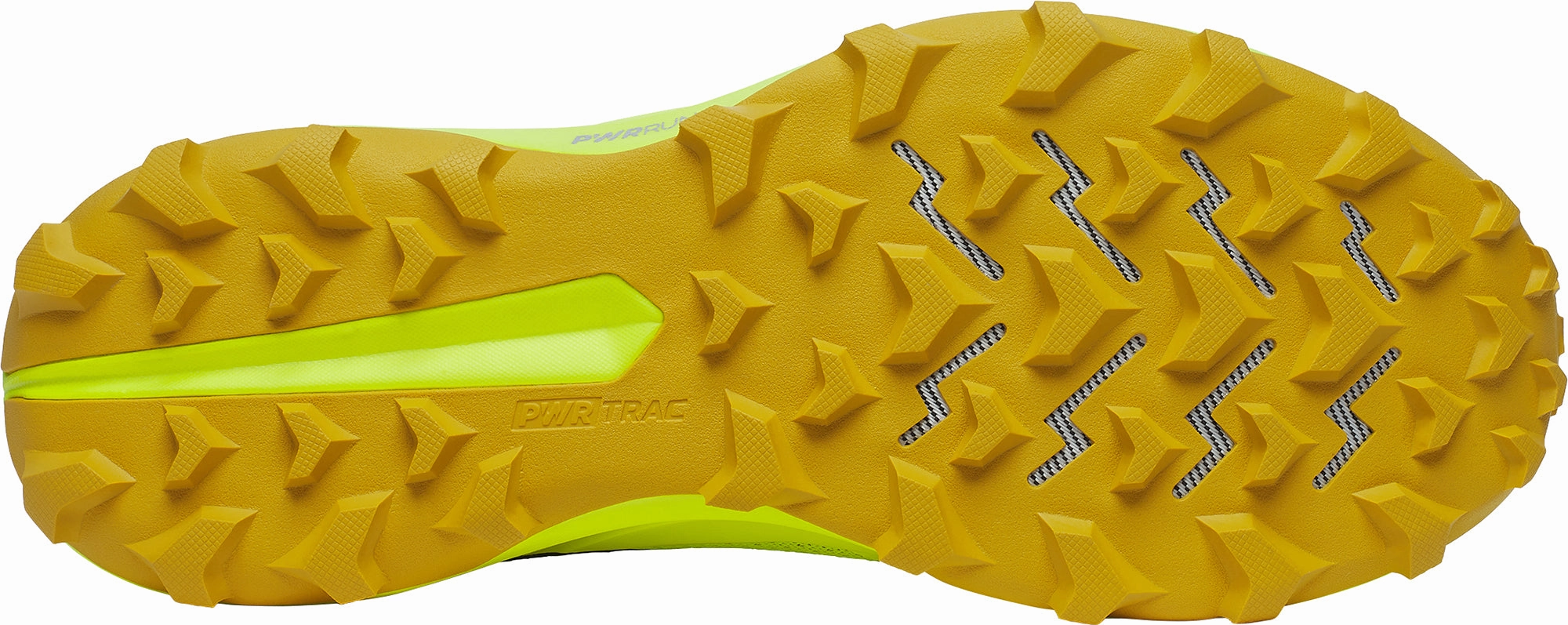 Saucony Peregrine 14 Mens Trail Running Shoes - Yellow Off-Road Grip Sneakers