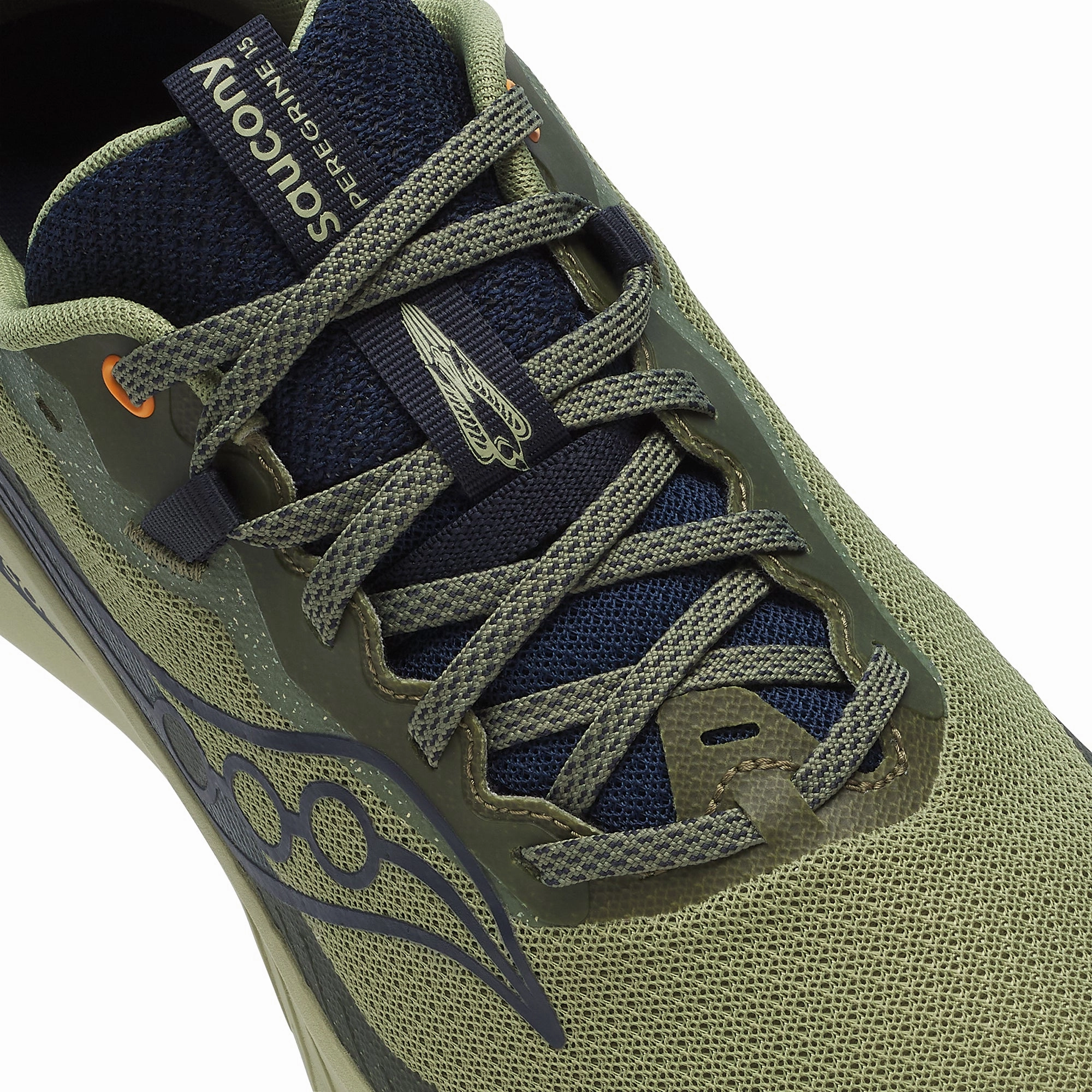 Saucony Peregrine 15 GORE-TEX Mens Trail Running Shoes - Green Balanced Fit Runners