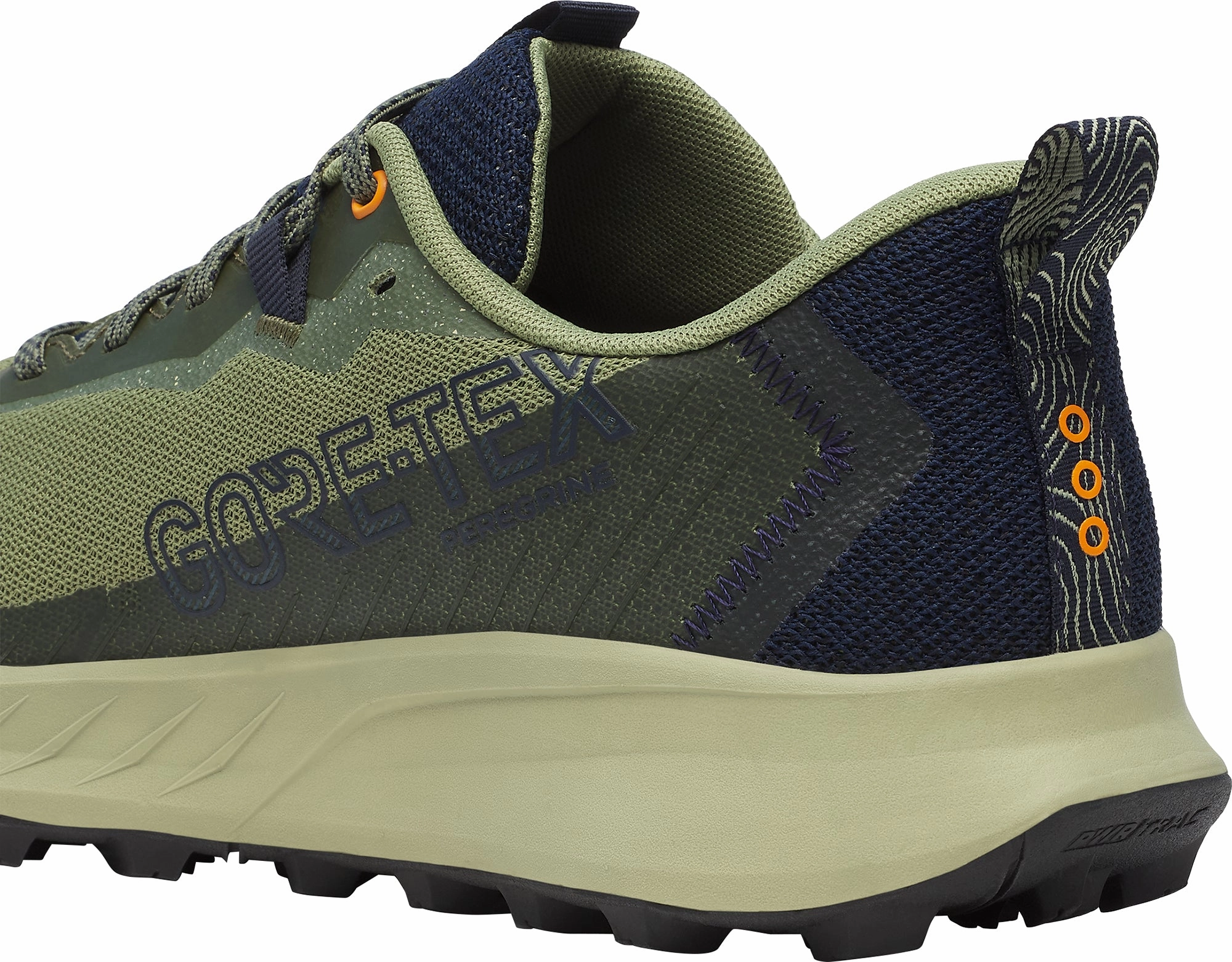Saucony Peregrine 15 GORE-TEX Mens Trail Running Shoes - Green Balanced Fit Runners