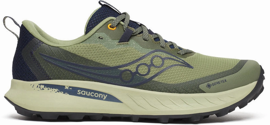 Saucony Peregrine 15 GORE-TEX Mens Trail Running Shoes - Green Saucony footwear options