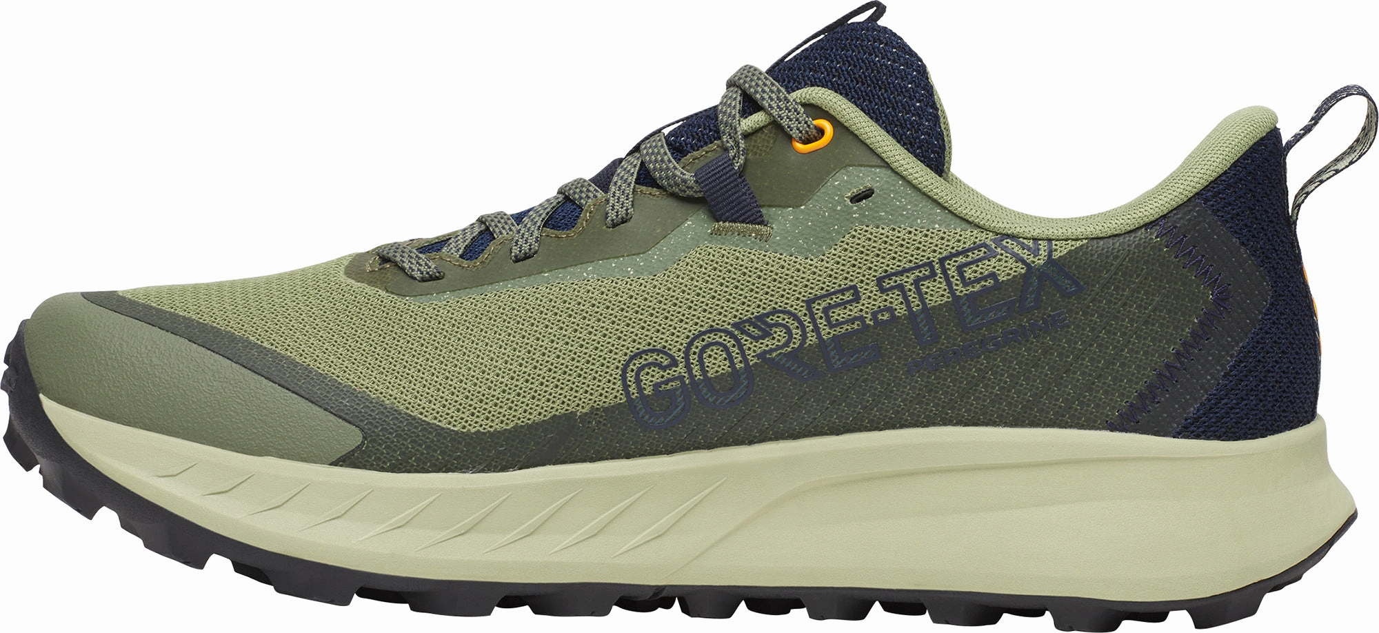 Saucony Peregrine 15 GORE-TEX Mens Trail Running Shoes - Green Balanced Fit Runners