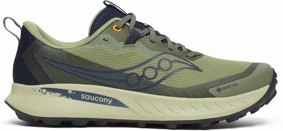 Saucony Peregrine 15 GORE-TEX Mens Trail Running Shoes - Green Saucony Peregrine runners