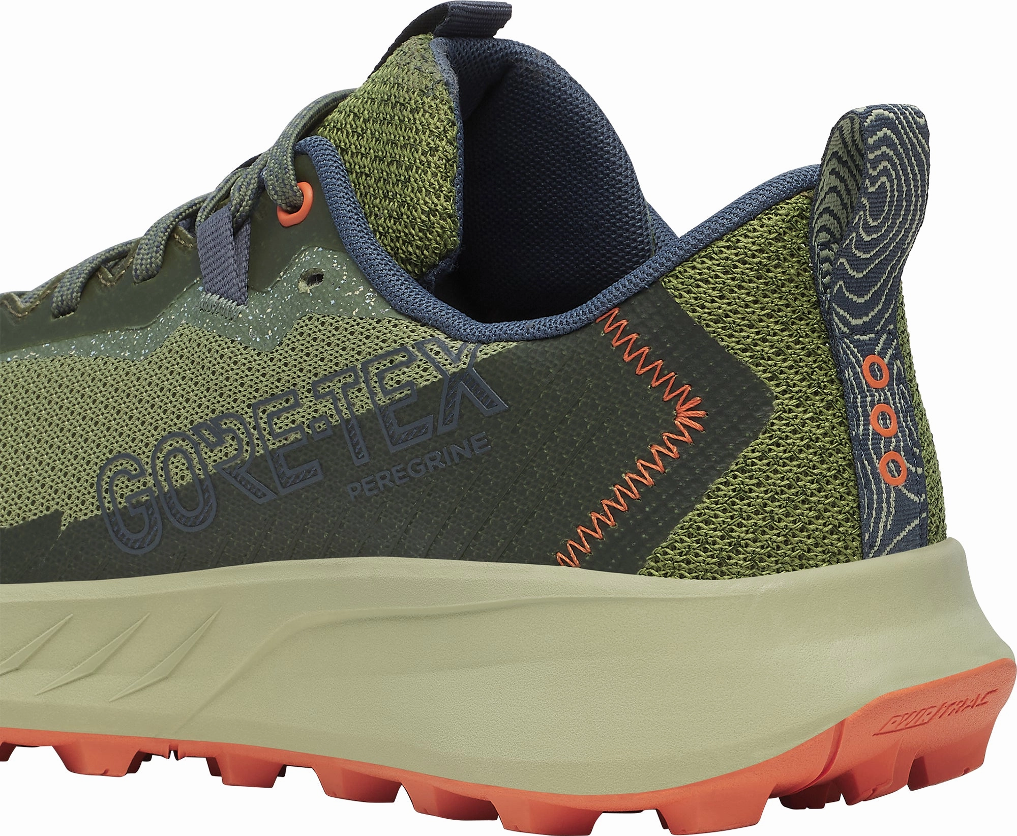 Saucony Peregrine 15 GORE-TEX Womens Trail Running Shoes - Green Off-Road Grip Sneakers