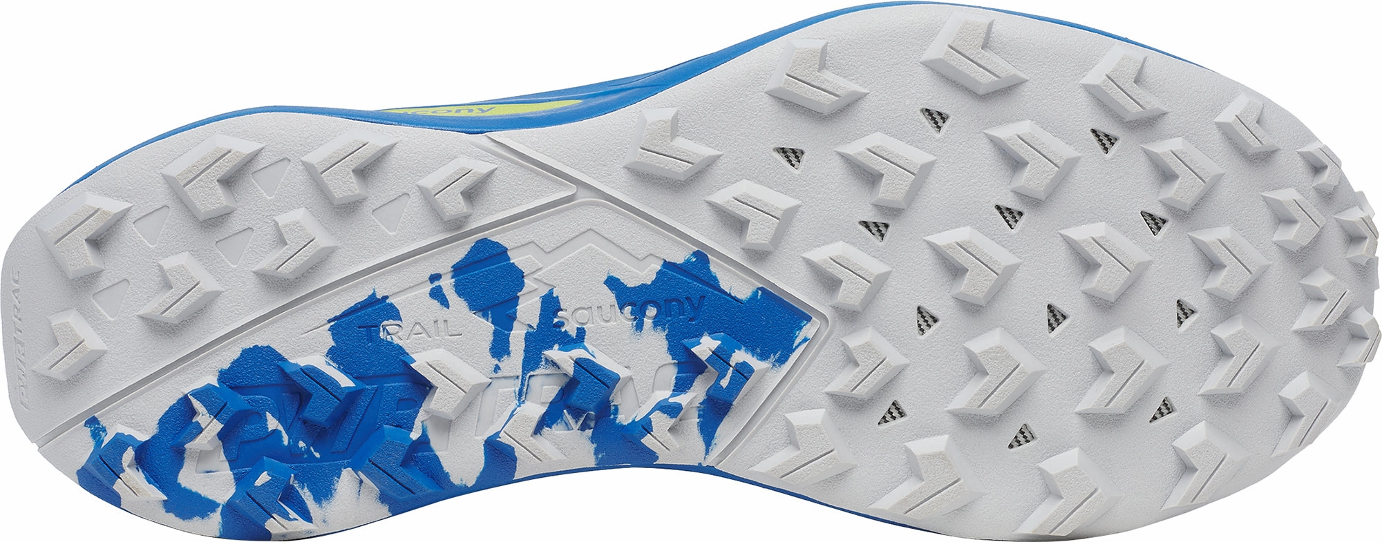 Saucony Peregrine 15 Mens Trail Running Shoes - Blue Balanced Fit Runners
