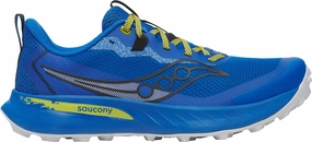 Saucony Peregrine 15 Mens Trail Running Shoes - Blue Saucony Peregrine runners