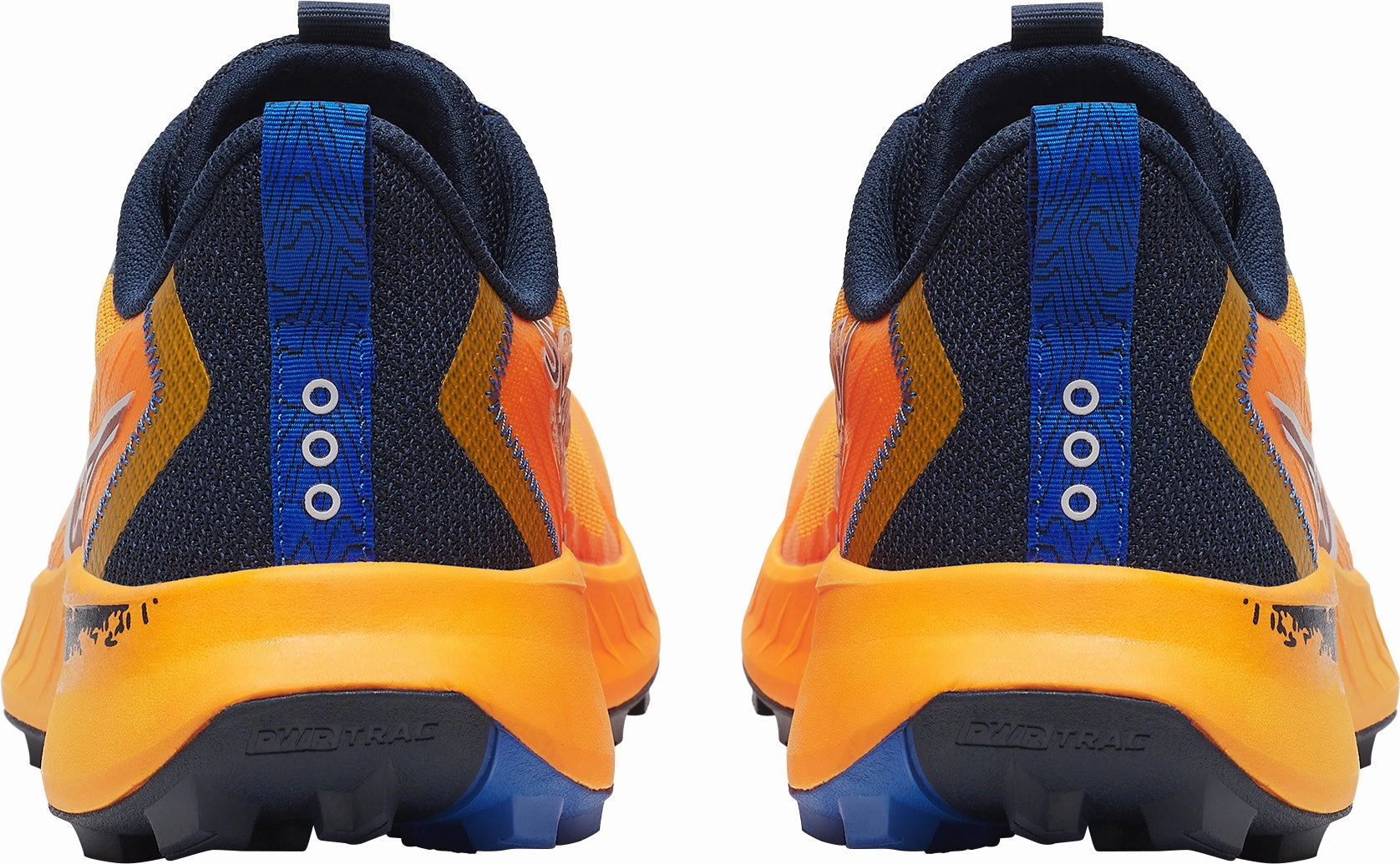 Saucony Peregrine 15 Mens Trail Running Shoes - Orange Balanced Fit Runners
