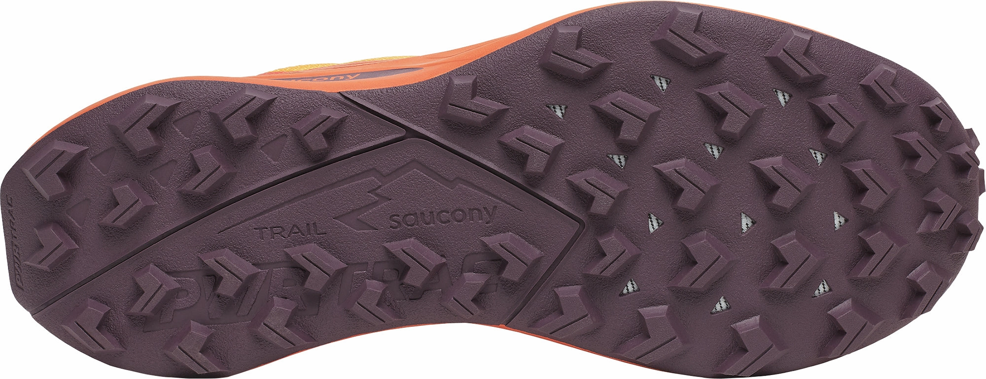 Saucony Peregrine 15 Mens Trail Running Shoes - Orange Off-Road Grip Sneakers