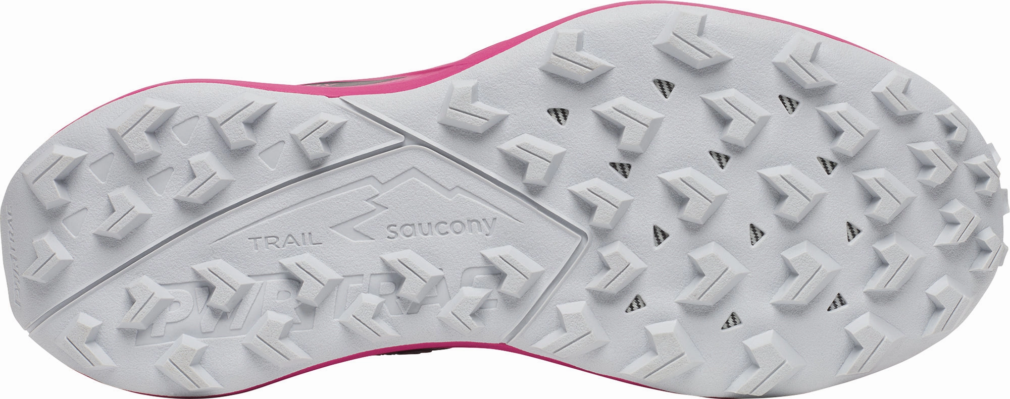 Saucony Peregrine 15 Womens Running Shoes - Pink Balanced Fit Runners