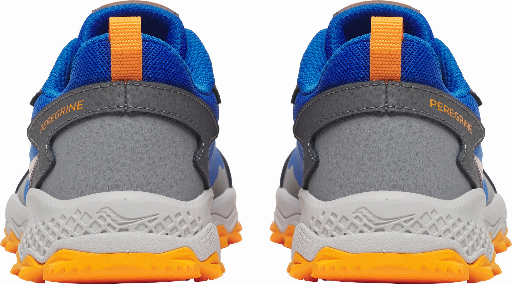 Saucony Peregrine KDZ Shield Junior Trail Running Shoes - Blue Off-Road Grip Sneakers