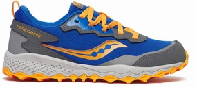 Saucony Peregrine KDZ Shield Junior Trail Running Shoes - Blue Saucony Peregrine runners
