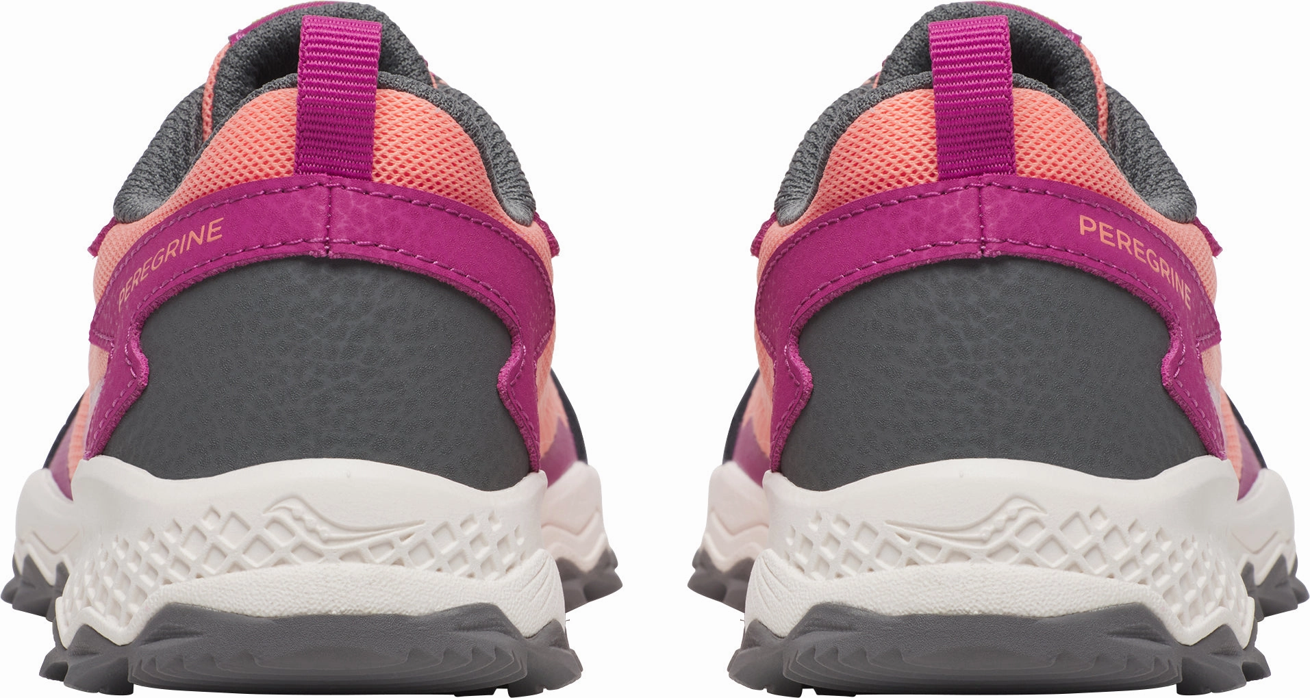 Saucony Peregrine KDZ Shield Junior Trail Running Shoes - Pink Off-Road Grip Sneakers