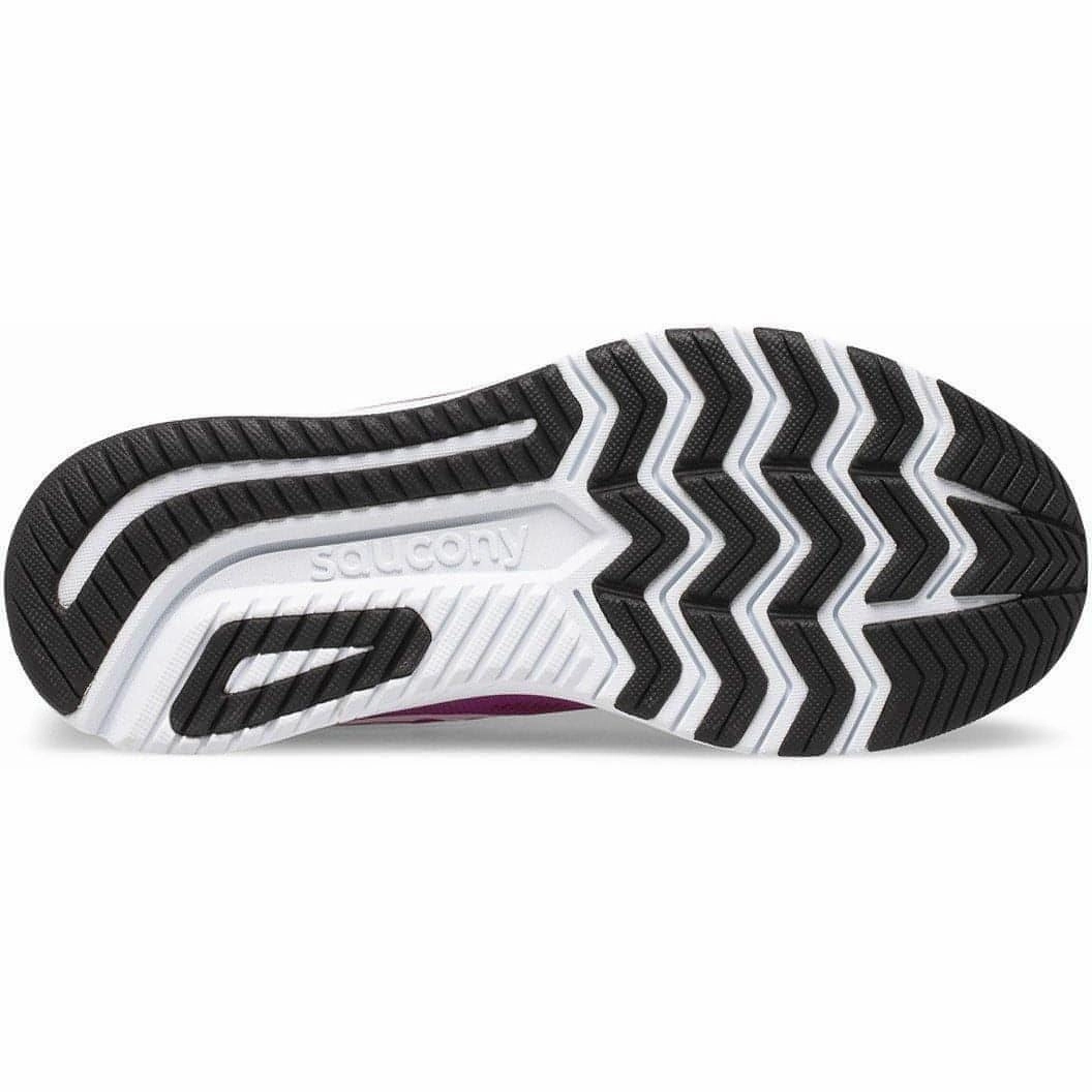 Saucony Ride 14 Junior Running Shoes - Pink Smooth Ride Shoes