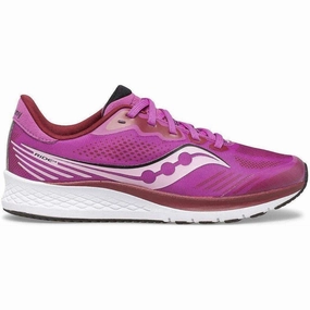 Saucony Ride 14 Junior Running Shoes - Pink Saucony Ride shoes