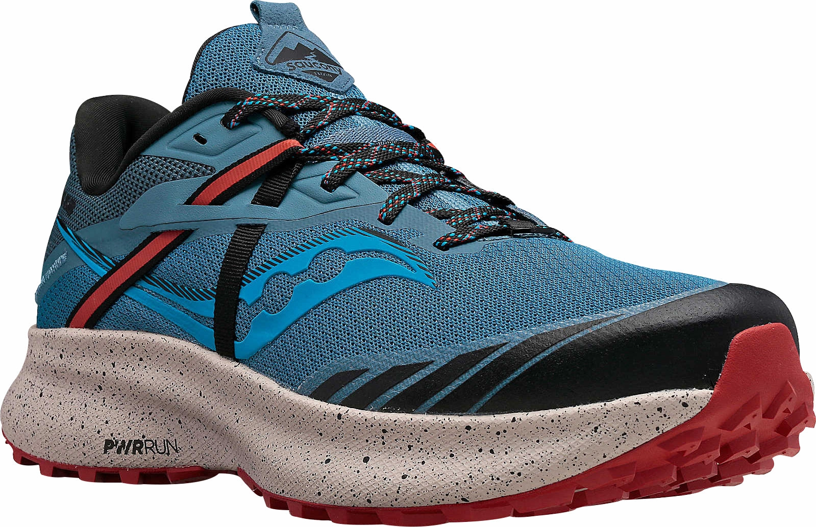 Saucony Ride 15 TR Mens Trail Running Shoes - Blue Smooth Ride Shoes