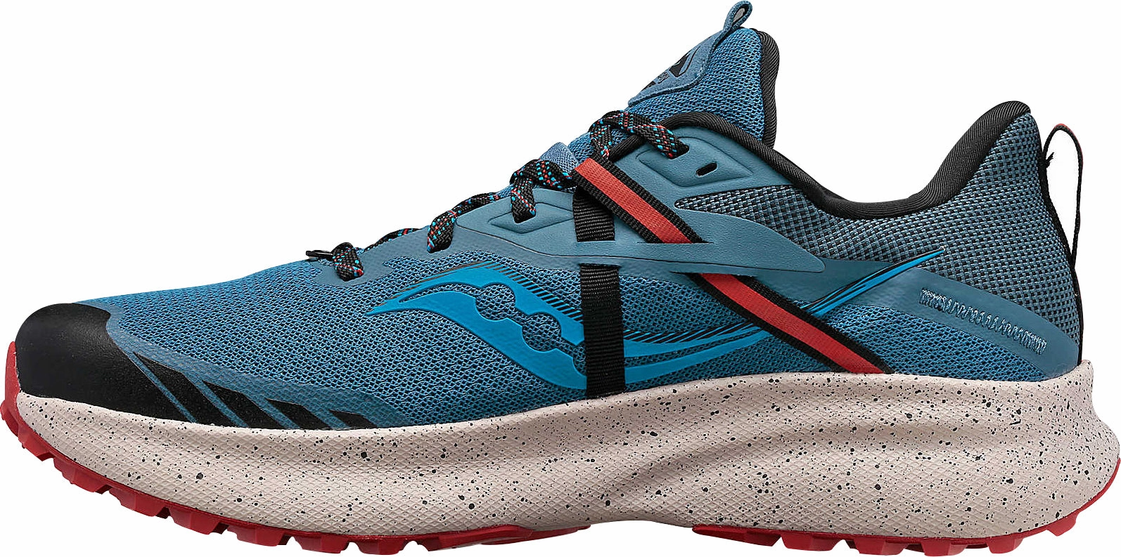 Saucony Ride 15 TR Mens Trail Running Shoes - Blue Smooth Ride Shoes
