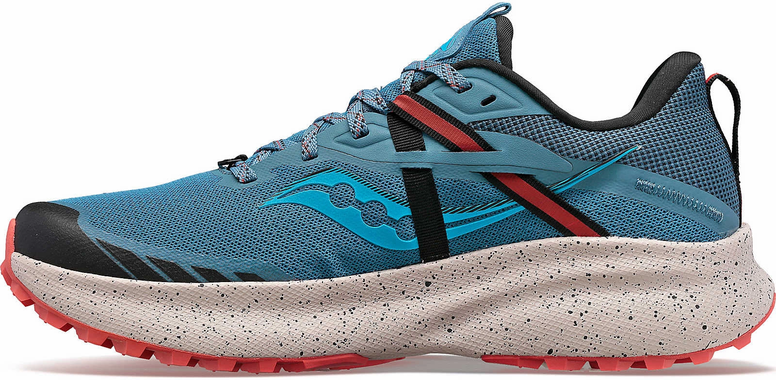 Saucony Ride 15 TR Womens Trail Running Shoes - Blue Smooth Ride Shoes