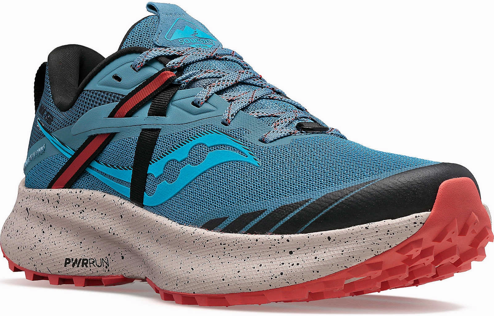 Saucony Ride 15 TR Womens Trail Running Shoes - Blue Smooth Ride Shoes