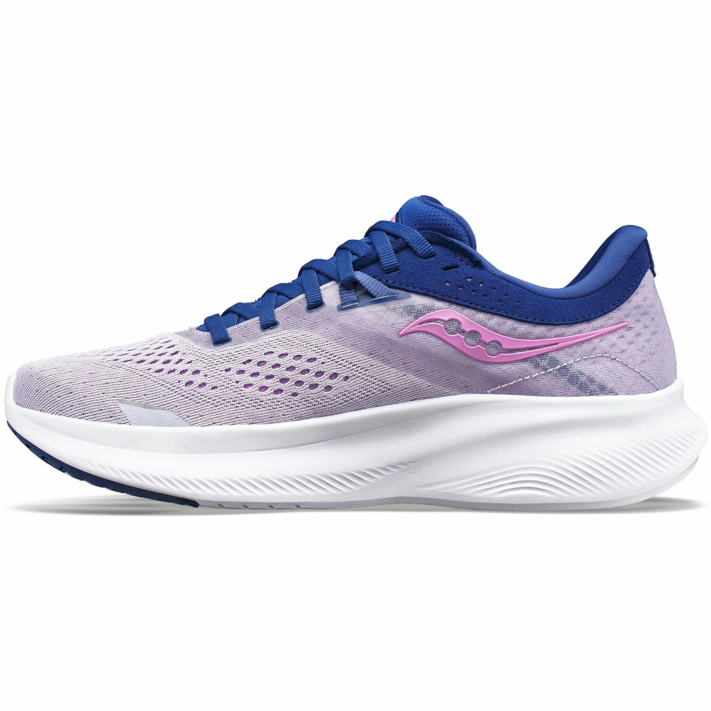 Saucony Ride 16 Womens Running Shoes - Purple Training Comfort Sneakers