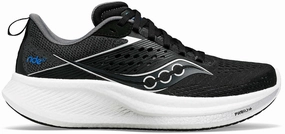 Saucony Ride 17 Mens Running Shoes - Black Saucony Ride shoes