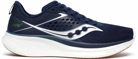 Saucony Ride 17 Mens Running Shoes - Navy Saucony Ride shoes