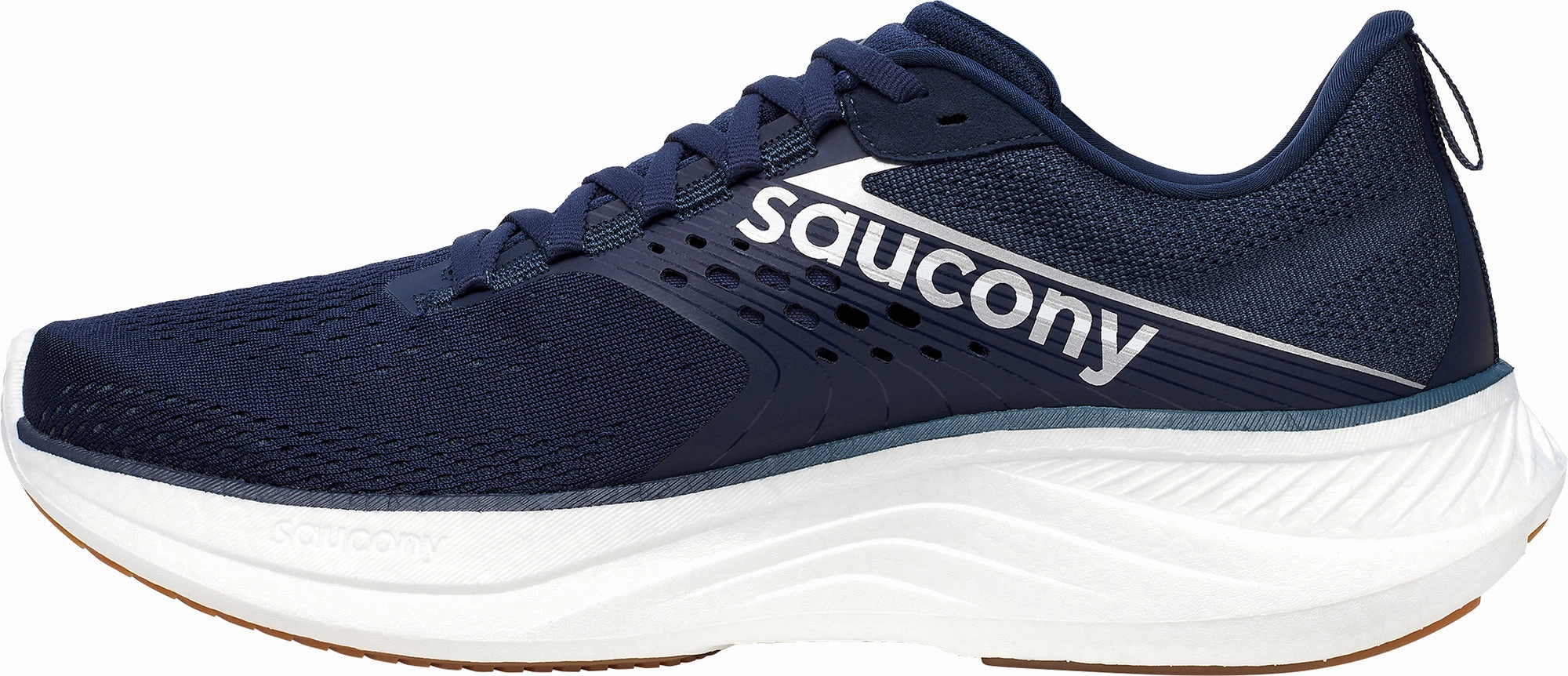 Saucony Ride 17 Mens Running Shoes - Navy Smooth Ride Shoes