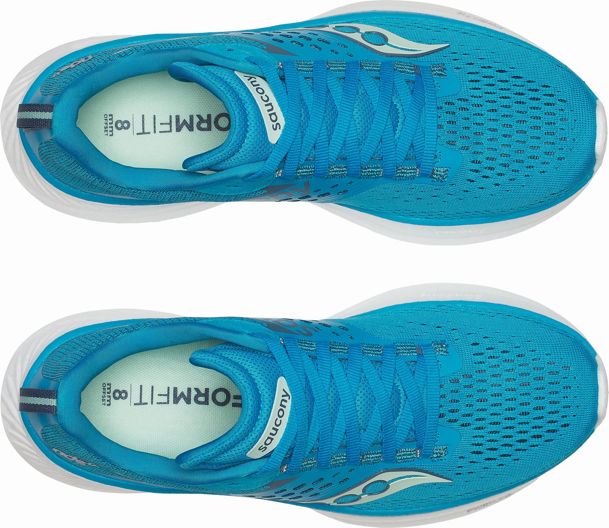 Saucony Ride 17 Womens Running Shoes - Blue Smooth Ride Shoes