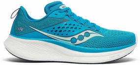 Saucony Ride 17 Womens Running Shoes - Blue Saucony Ride shoes