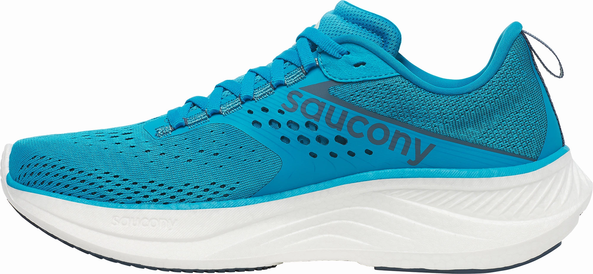 Saucony Ride 17 Womens Running Shoes - Blue Smooth Ride Shoes