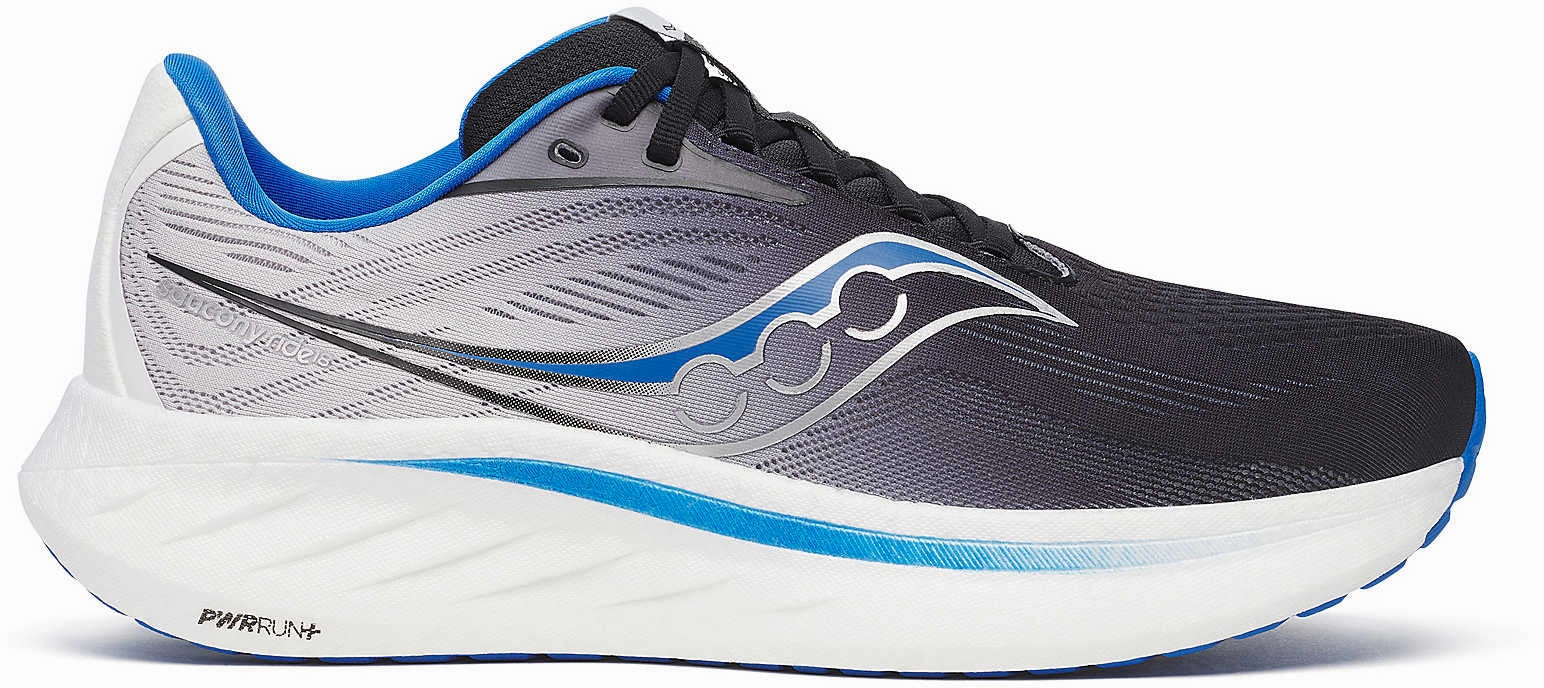 Saucony Ride 18 Mens Running Shoes - Black Saucony Ride shoes