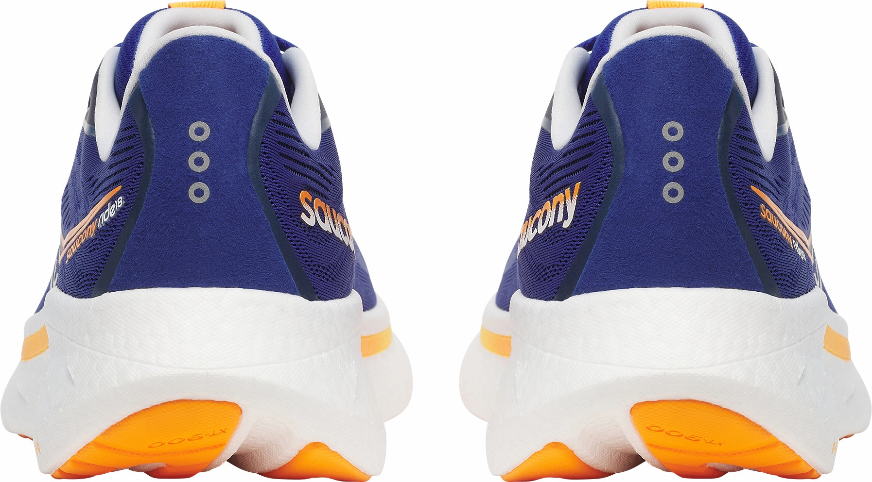 Saucony Ride 18 Mens Running Shoes - Blue Smooth Ride Shoes