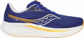 Saucony Ride 18 Mens Running Shoes - Blue Saucony Ride shoes