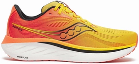 Saucony Ride 18 Mens Running Shoes - Yellow Saucony Ride shoes