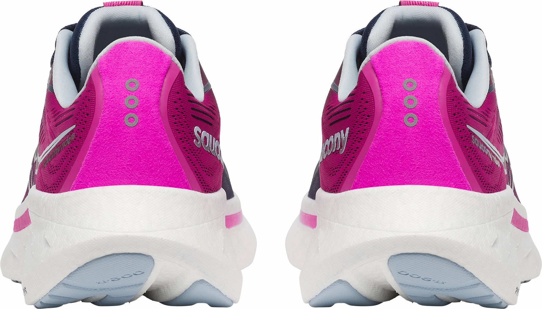 Saucony Ride 18 Womens Running Shoes - Blue Smooth Ride Shoes