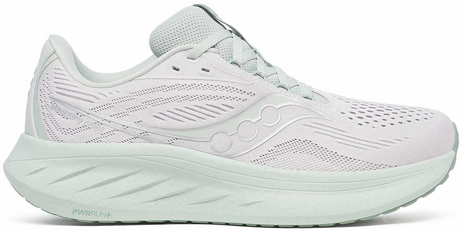 Saucony Ride 18 Womens Running Shoes - Grey Saucony Ride shoes