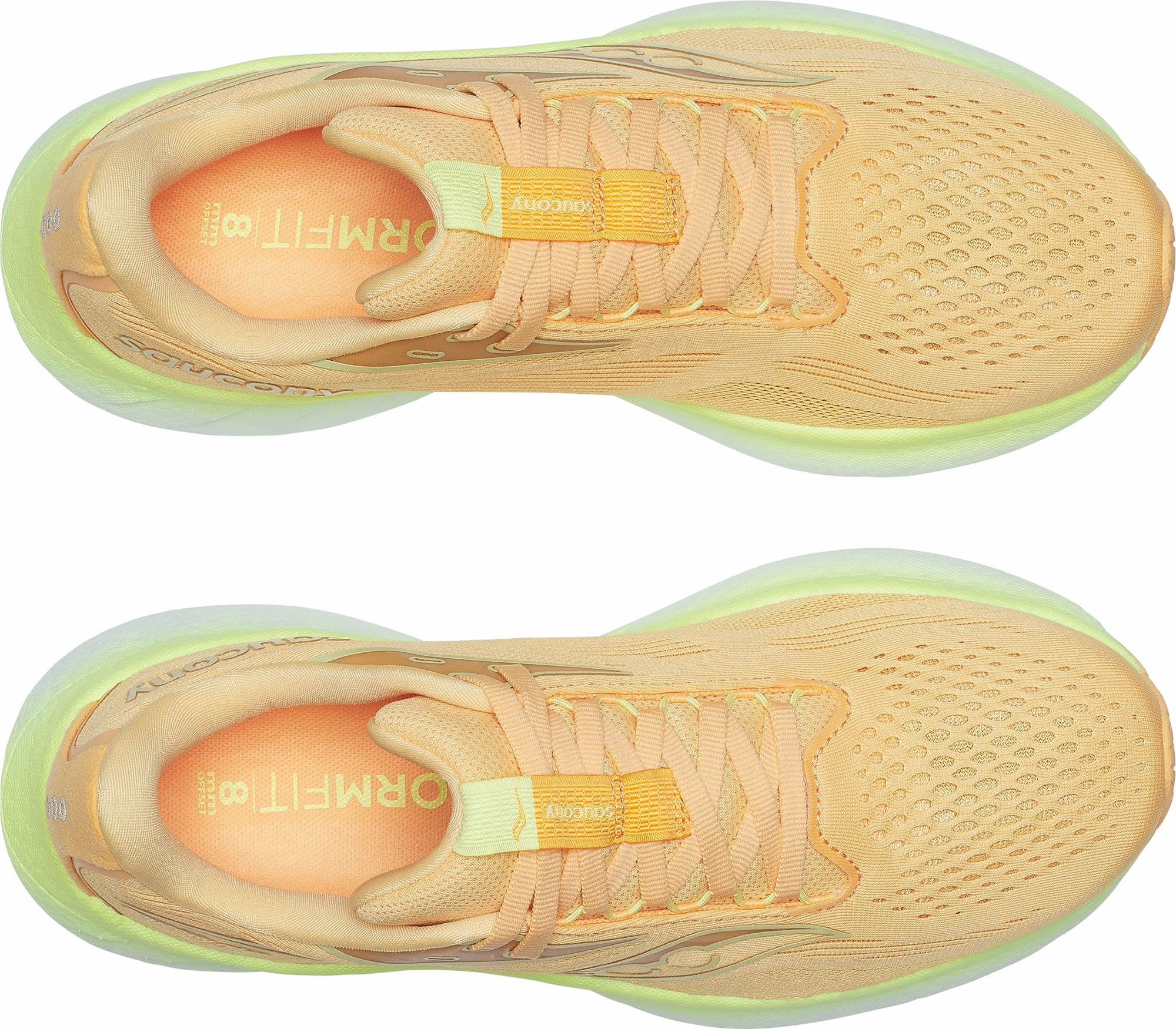 Saucony Ride 18 Womens Running Shoes - Orange Smooth Ride Shoes