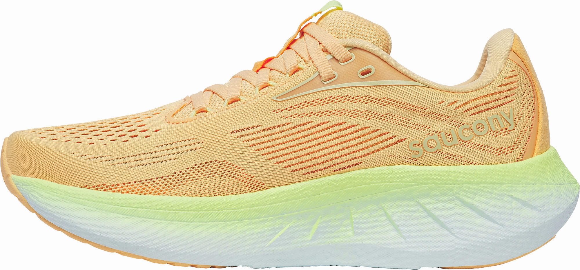 Saucony Ride 18 Womens Running Shoes - Orange Smooth Ride Shoes