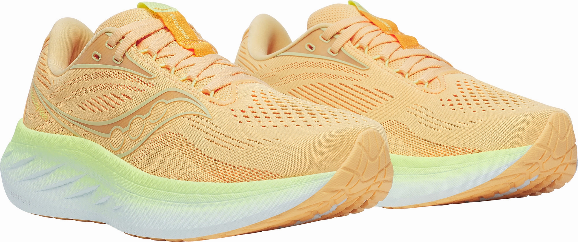 Saucony Ride 18 Womens Running Shoes - Orange Smooth Ride Shoes