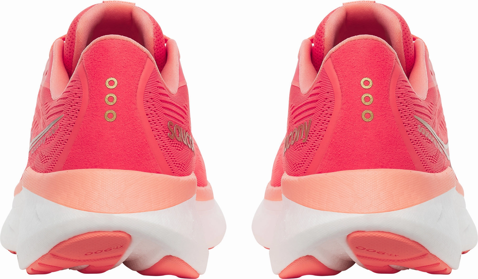 Saucony Ride 18 Womens Running Shoes - Pink Balanced Fit Runners