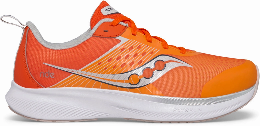Saucony Ride KDZ Junior Running Shoes - Orange Saucony Ride shoes