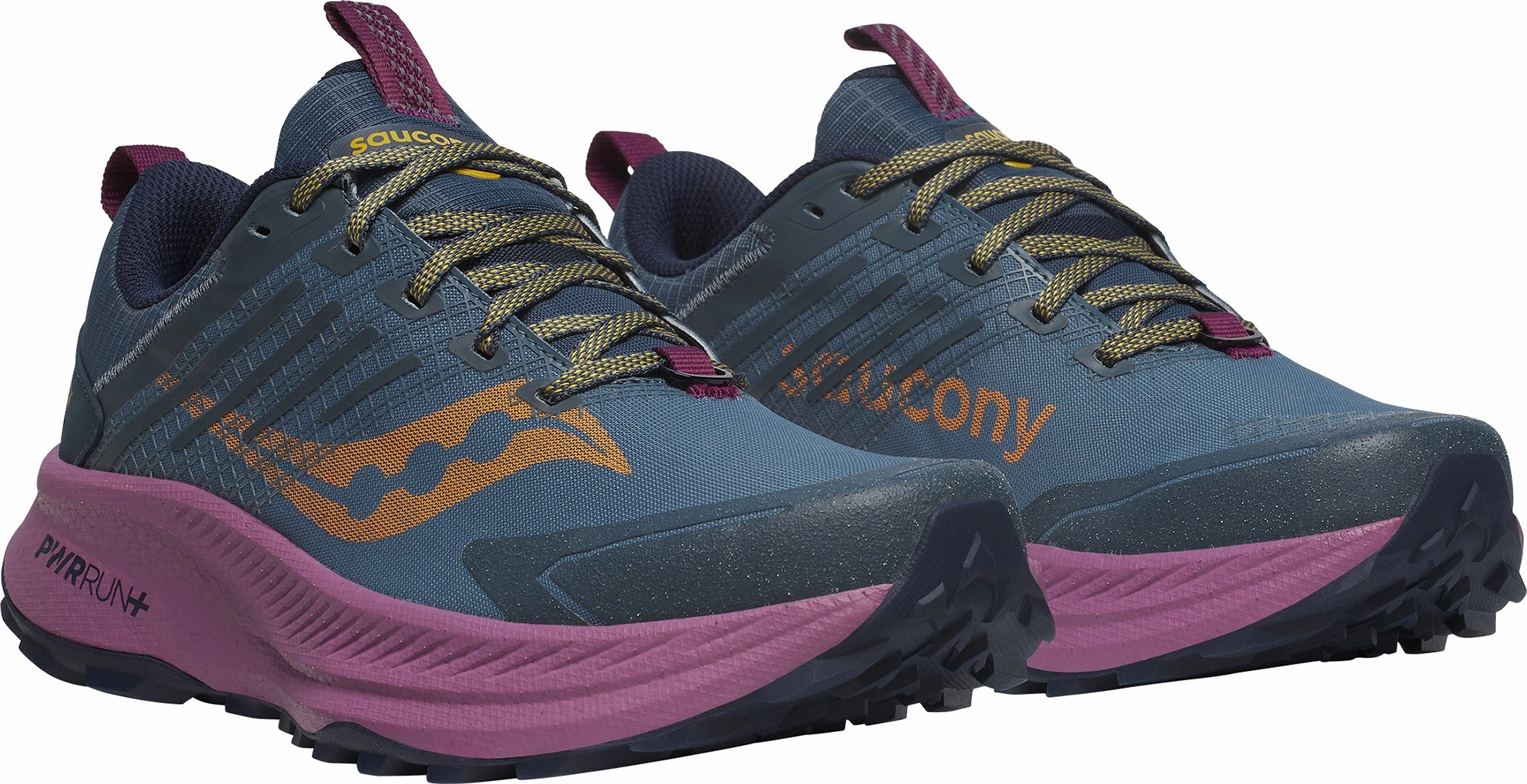 Saucony Ride TR2 GORE-TEX Womens Trail Running Shoes - Blue Smooth Ride Shoes