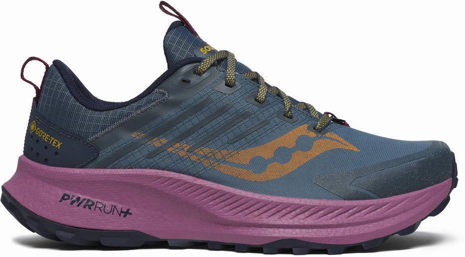 Saucony Ride TR2 GORE-TEX Womens Trail Running Shoes - Blue Saucony Ride shoes