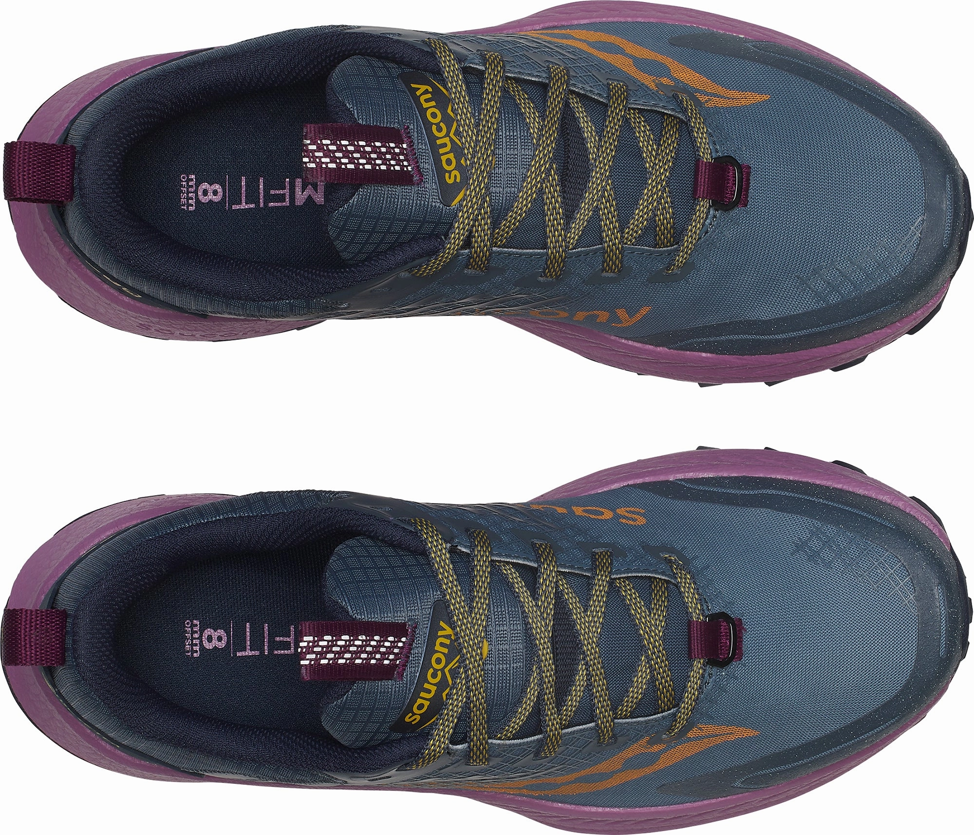 Saucony Ride TR2 GORE-TEX Womens Trail Running Shoes - Blue Smooth Ride Shoes