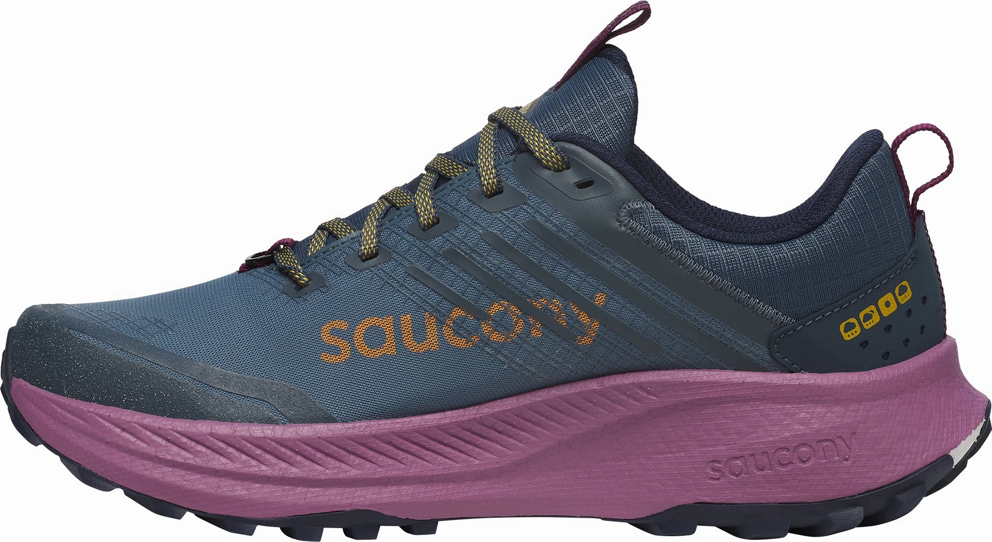 Saucony Ride TR2 GORE-TEX Womens Trail Running Shoes - Blue Smooth Ride Shoes