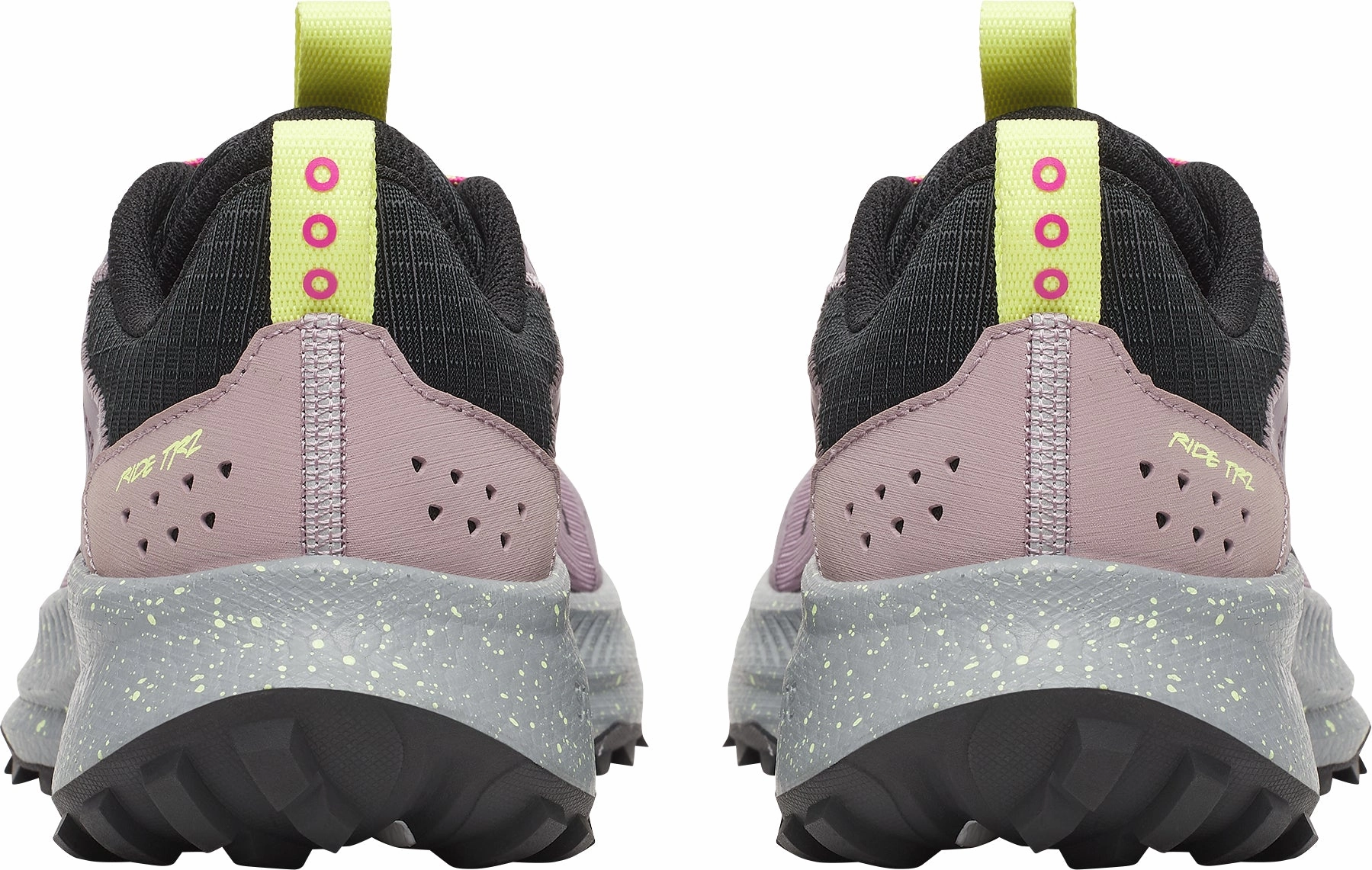 Saucony Ride TR2 Womens Trail Running Shoes - Purple Balanced Fit Runners